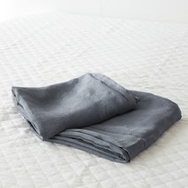 솔피 풍기인견 홑겹 여름이불 2p, 차콜네이비