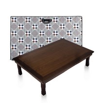 남원목기 창공 엔틱 직교자상 80 x 120 cm + 3중 누빔 전용 상버커, 갈색