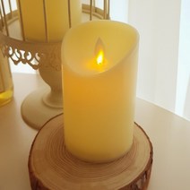 아둥놀이터 플라스틱 LED 전자양초 12.5cm