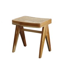 베스트리빙 라탄 스툴 CHST-JB001, 내츄럴