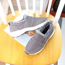 데이프릴 여성용 코스트 털 패딩 슬립온