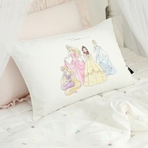 아망떼 디즈니 2겹 베개커버 프리티 프린세스