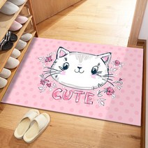 만화 그리고 사랑 캐릭터 주방 욕실 발매트, 26