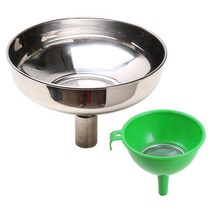 덕흥 올스텐 거름망 깔대기 210mm + 효소거름망 깔대기 115mm 세트, 녹색(효소거름망 깔대기), 1세트