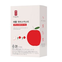 공차 애플히비스커스티, 20g, 20개입, 1개