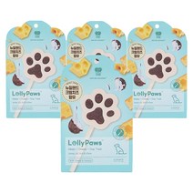 네추라너리쉬 강아지 롤리포우 12g x 5p, 치즈 + 코코넛 혼합맛, 4개
