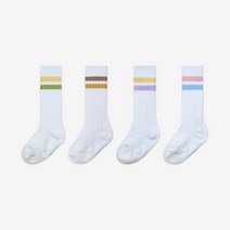 하이베이비클럽 여아용 링글 니삭스 4종 세트