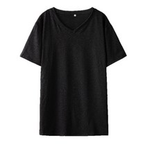 모네타 여성용 기본 베이직 브이넥 5부 상의