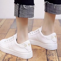 여성용 뒤꿈치 포인트 반전 사계절 운동화