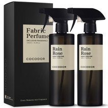 코코도르 패브릭 퍼퓸 섬유탈취제 본품, 500ml, 2개, 레인 로즈