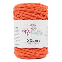 브랜드얀 리트위스트 XX레이스 뜨개실, 5026번 오렌지, 65m