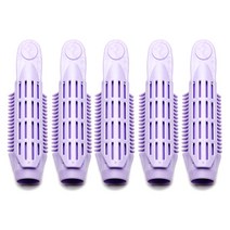 셀리본 헤어볼륨롤스타 뿌리 볼륨업 집게 5p, 1개, 바이올렛