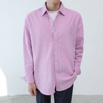 맨타임 남성용 NOS. 9컬러 비비드 리얼 데일리 린넨 셔츠