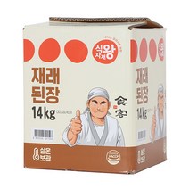 식자재왕 순창 지함 재래된장, 1개, 14kg
