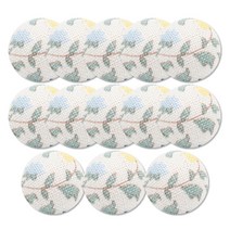 잔꽃 싸개 콩단추 13mm, 13개, 블루