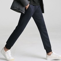 업클라스 남성용 겨울용 기모 조거 트레이닝 바지 c602