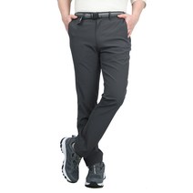 마운티스트 남성용 편안한 아웃도어 팬츠 간절기 주머니 6개 무지팬츠