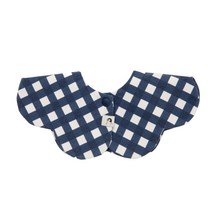 코니 롤링 턱받이, 네이비깅엄, 1개