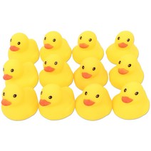아기오리 삑삑이 12마리 세트, 혼합색상
