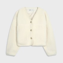 미쏘 여성용 라운드넥 덤블 자켓