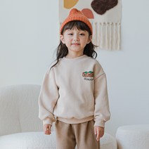 라라아망 아동용 곰세마리 맨투맨