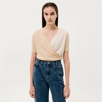 포이어 여성용 Half Collar Lab T-shirt