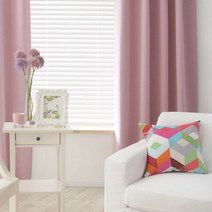 레인보우하우스 방한 리지 3중 큰창 암막 커튼