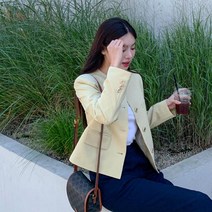 엔비룩 여성용 도르라운드 자켓