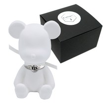 라띠크제이 엠블럼베어 차량용 방향제 벤틀리 화이트 + 블랙체리 5ml 리필 세트, 1개