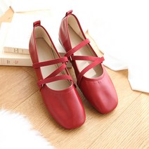 파이 여성용 밴딩 플랫슈즈 2.5cm P039