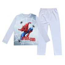 스파이더맨 남아용 점핑 피치기모 실내복 상하의 세트 28480