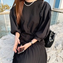 마이시즌 여성용 넬로아 퍼프 블라우스
