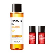 썸바이미 프로폴리스 B5 글로우 베리어 카밍 토너 150ml + 스네일 토너 6ml x 2p, 1세트