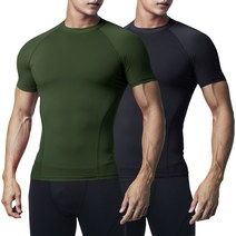 디펜더 남성용 스포츠 반팔 런닝셔츠 SU 2p