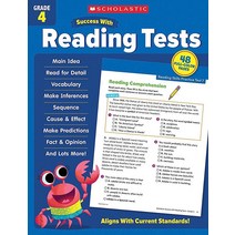 스콜라스틱 Success with 리딩 Tests Grade 4 Work북 페이퍼백
