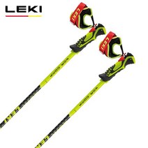 LEKI 레키 스키폴 SL 스톡 2023 WCR COMP LITE 3D 22-23 NEW 모델, 110cm, 플로레스 트레드