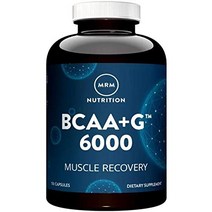 MRM 엠알엠 BCAA+G 6000 캡슐 150정 헬스보충제 아미노산 근육회복