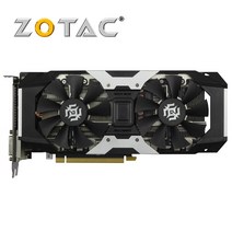 ZOTAC-비디오 카드 오리지널 GTX 1060 6GB GPU 그래픽 카드 지포스 nVIDIA GTX1060 6GD5 192Bit 데스크탑 맵 PCI-E X16 HDMI 중고