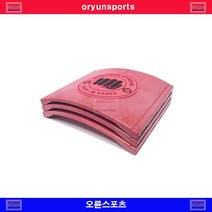 오륜스포츠 플라스틱조립식기와(빨간상급용)우슈/태권도/타격연습, 빨강(상급용)