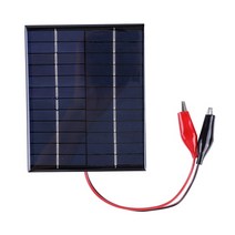 캠핑 태양열 발전기 소형 무소음 미니 태양광 가정용 5w 12v 태양 전지 패널 야외, 3-디지털 위장