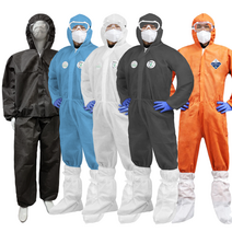 일회용작업복 원피스 투피스 작업복 부직포 위생복 위생가운 방역복 분진복 방호복 방진복, PP투피스작업복(흰색), 1개