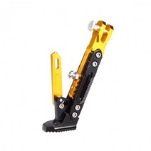 오토바이스탠드 오토바이 액세서리 조정 가능한 주차 사이드 프레임 지원 BMW F700GS F800GS 모험 C600Sport C650Sport C650GT F650GS, YELLOW