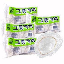 예스미 크린 그릇 카바 위생카바 비닐덮개 용기커버 접시 커버 뚜껑 일회용 대형