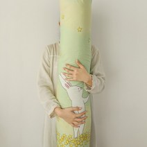 아망떼x베니 콜라보 스윗드림 오가닉면 롱 바디필로우, 필로우커버
