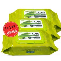 프로랑스 알로에 딥클렌징 티슈, 100개입, 3개