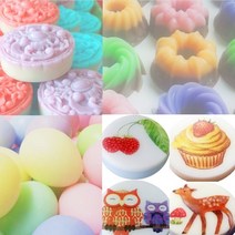 돌답례품 돌답례품 유치원 어린이집 생일선물 개업 어린이선물, 4데코파주비누+핑크박스, 1개