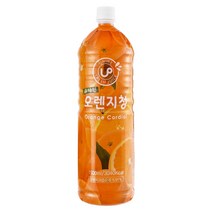 해썹유나인 오렌지청 12리터(8병)-1.5리터(1병) 음료베이스, 8병, 1.5L