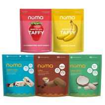 Numa All-Natural 네추럴 저당 크리미 츄 캔디 5종 각 8개입 104g, 상세설명참조, 1개