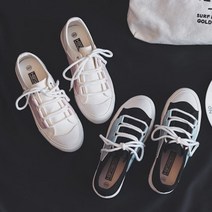 하쿠 여성 데일리 캔버스스니커즈