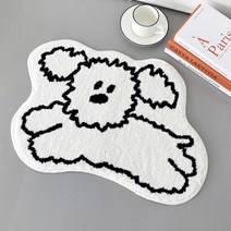 로마네 리틀페퍼 런페퍼 쉐입 발매트 욕실 주방 현관 화장실 발매트 아이방 인테리어 집들이 선물 LF